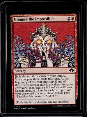 Glimpse The Impossible - 124 - MH3 - NM - MTG Magic the Gathering