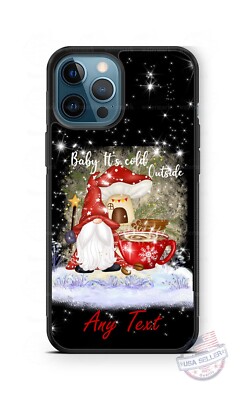Gnomes Baby It's Cold Outside Cell Phone Cases For iPhone i15 Samsung Google 7 8