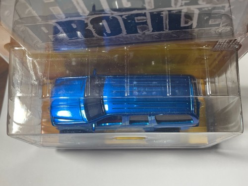 Jada Dub City High Profile 1:64 Ford Excursion (Wave 1, 2005) Blue HTF - Picture 3 of 10