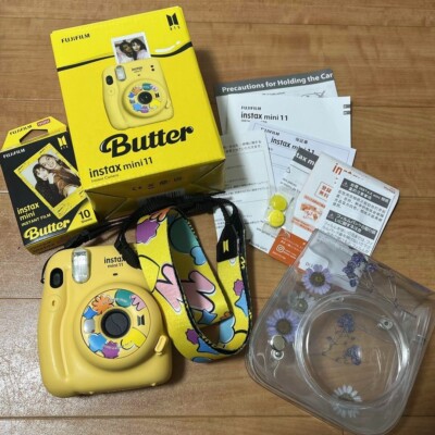 BTS Butter instax mini 11 カメラ + フィルム5パック Amazon | Fujifilm Instax Mini フィルム BTS Butter Version