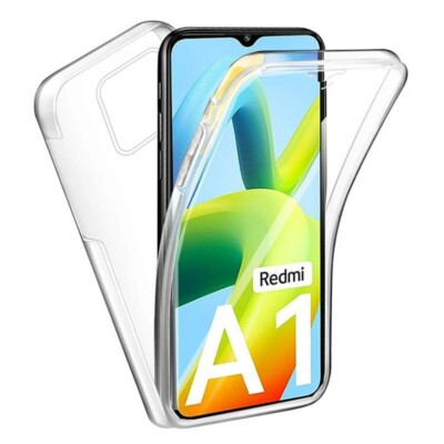Hülle für Xiaomi Redmi A1 Handy Schutz Case 360 Grad Full Body Tasche