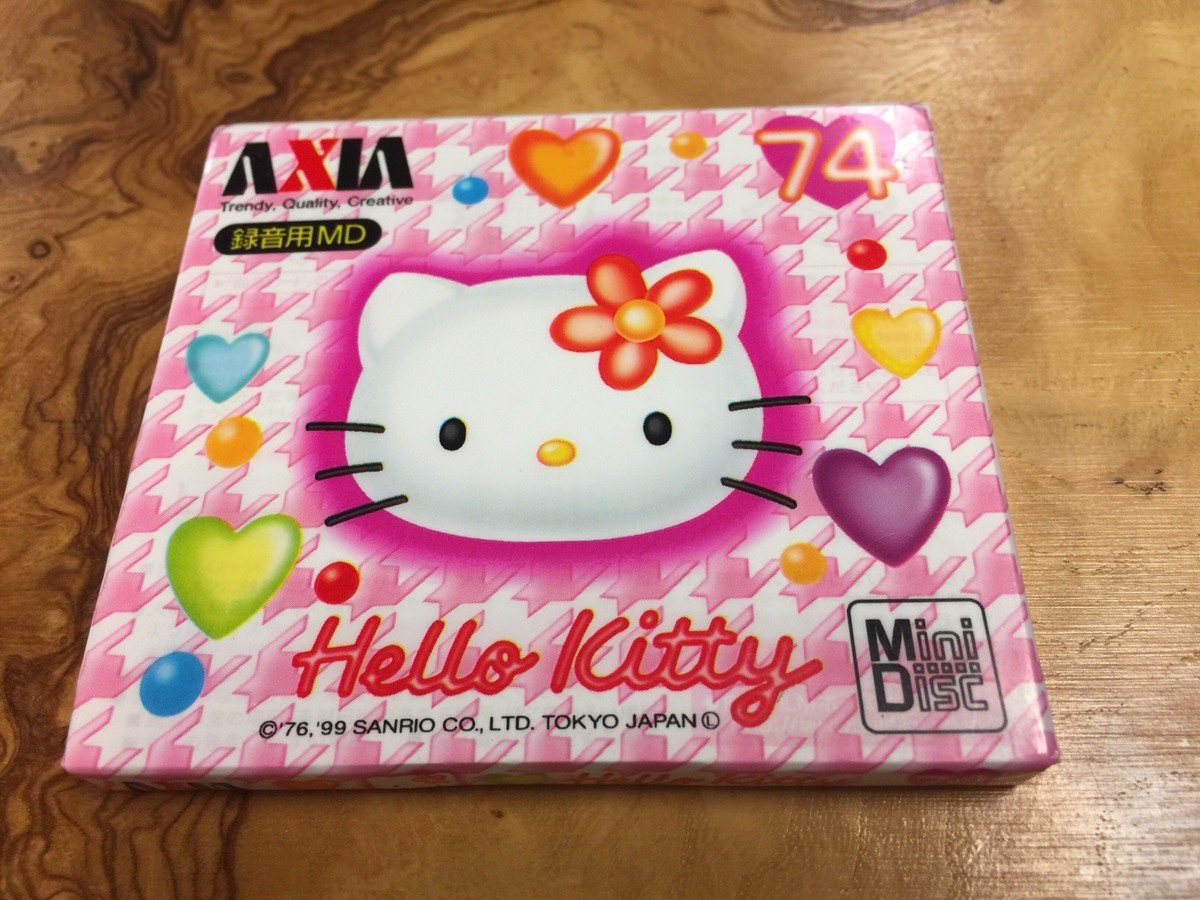 AXIA Hello Kitty minidisc Blank Disc Very Rare 74min | eBay