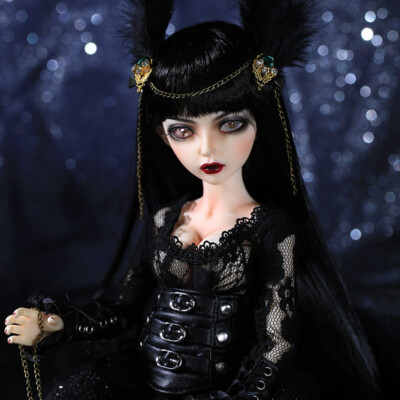 1/4 BJD Doll Handmade Resin Girl Gift Celine B-Free Face Make UP+Eyes