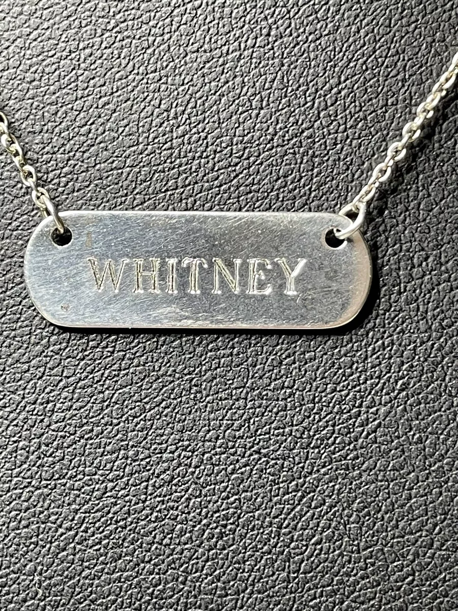 Stella and dot engraved necklace deals