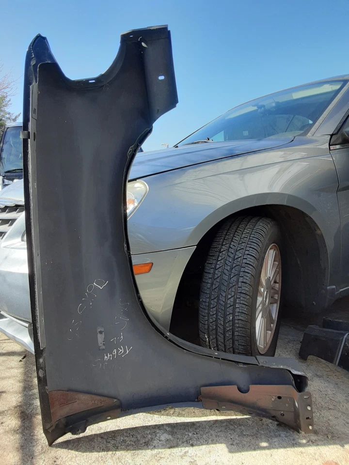 Guardabarros lateral izquierdo Ford Explorer 1995-1998 sin tapa de rueda moldeada OEM, 110-02449B Foto 4 de 4