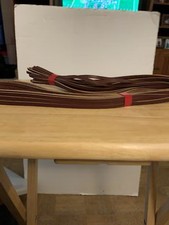 RAWLINGS/TANNERS PREMIUM LEATHER GLOVE LACE 3/16" BY 72" CHESTNUT DOZEN 