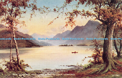R230310 Ben Lomond And Luss Straits Loch Lomond Valentines No 1582 Art Colour Ed