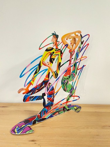 David Gerstein Art Rockers Metal Modern Art Skulptur - Bild 9 von 9