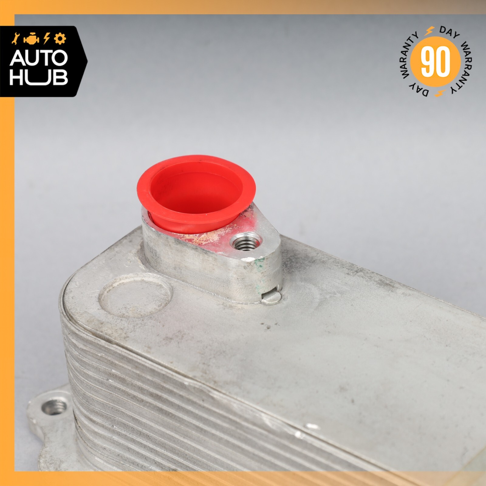 14-22 Maserati Quattroporte M156 Ghibli M157 3.0L Engine Oil Heat Exchanger OEM