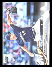 Jacob Barnes 2018 Topps Update #US40   RC Rookie   (Milwaukee Brewers)
