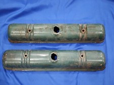 Vintage Pair Original Buick GM Valve Cover 1950's Engine Car auto parts OEM