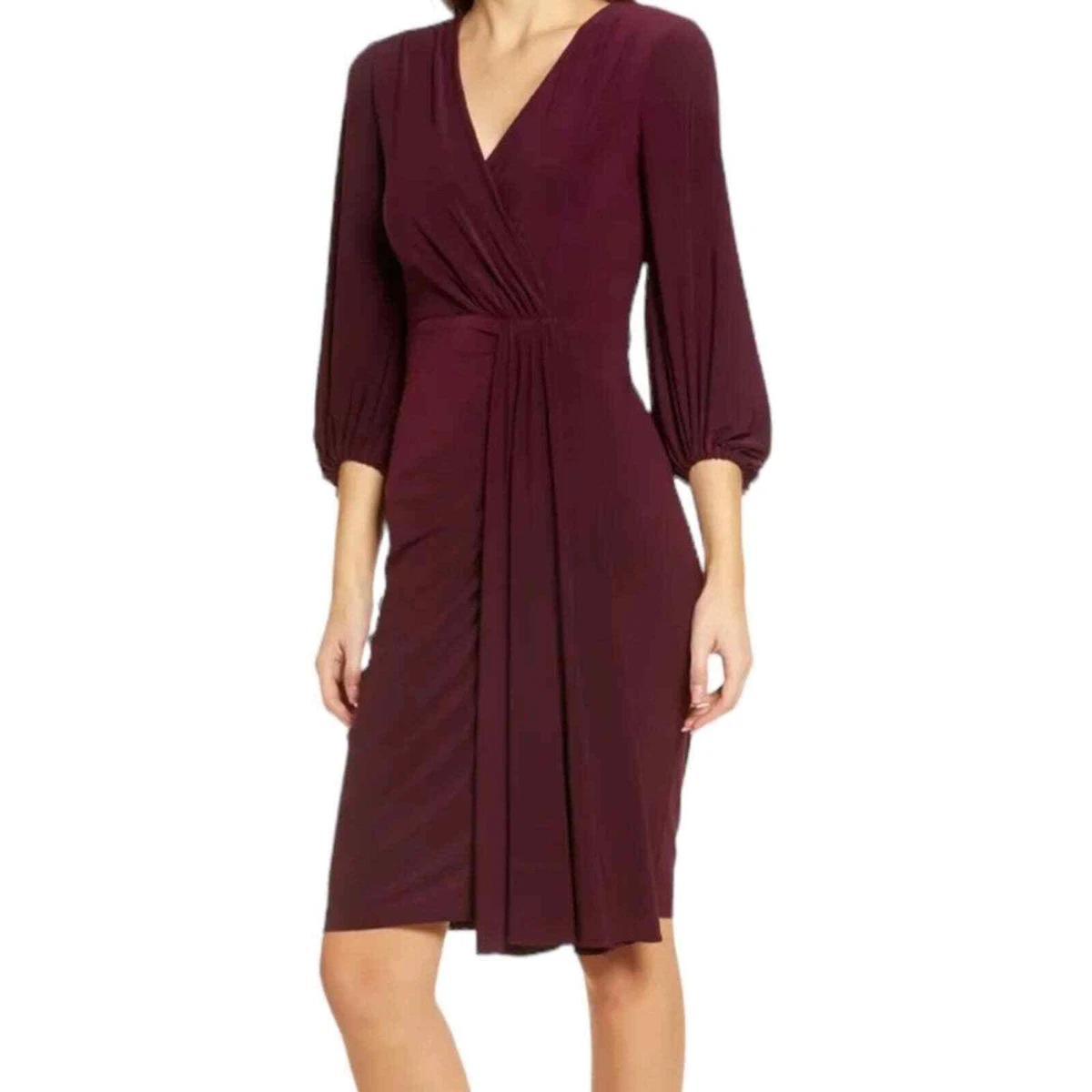 Saved by the dress burgundy dress cheap