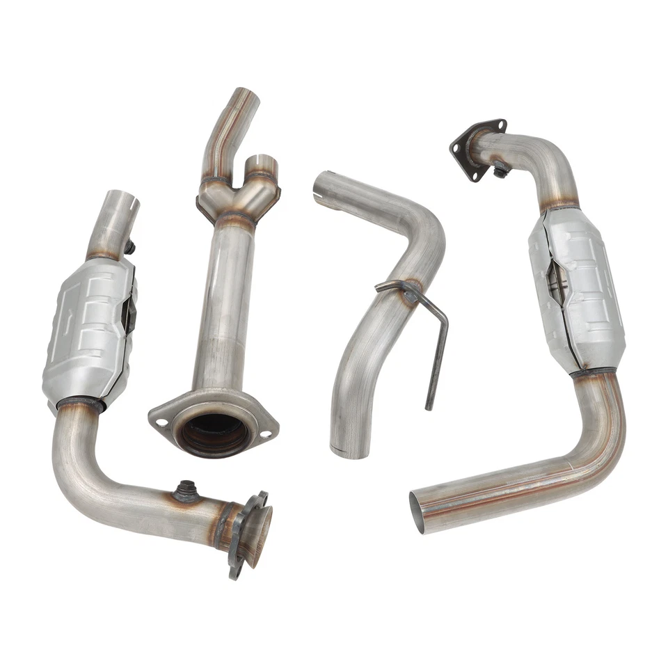 Catalytic Converter Set For GMC Sierra 2500 HD 3500 HD 2007 2008 2009 2010 6.0L Foto 4 de 4