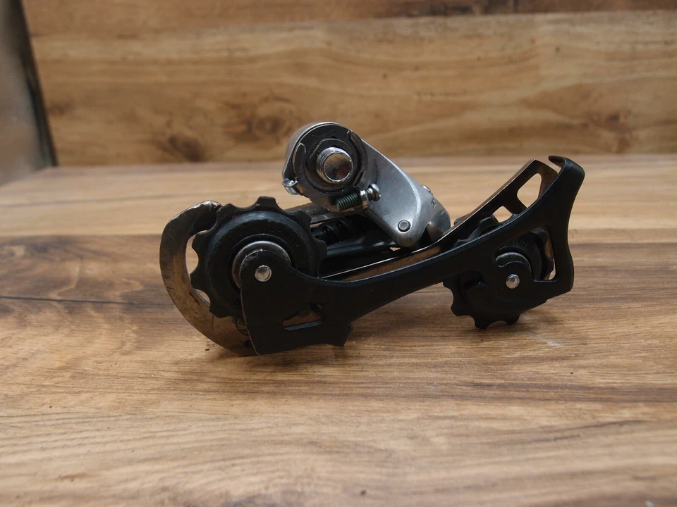 1993 rear derailleur Shimano STX RD-MC31 VIA Japan mid cage 7 speed - Image 2 of 4