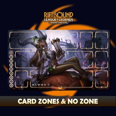 Miss Fortune Bewitching Playmat Riftbound TCG LOL Stitched Edges Free bag