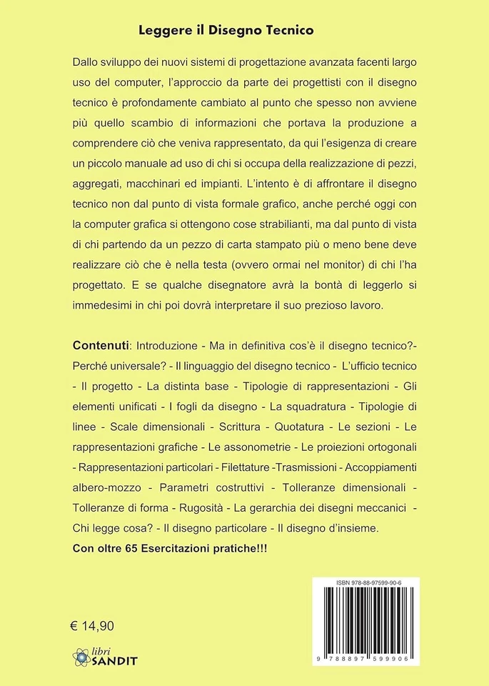 Silvano L. Asnaghi Leggere il disegno tecnico (Paperback) - Image 2 of 2