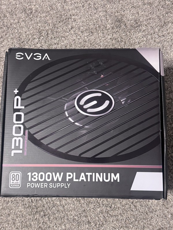 EVGA SuperNOVA 1300 P+ 1300W 80+ Platinum Fully Modular Power Supply - Untested
