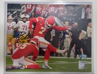 Harrison Butker Kansas City Chiefs Signed Autographed 8x10 Photo Super Bowl COA