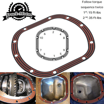 Dana 30/25/27 Axle Differential Cover Gasket D030 For Jeep Wrangler JK LJ TJ YJ