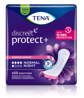 TENA Discreet Normal Night Inkontinenzeinlage (120 Stück)
