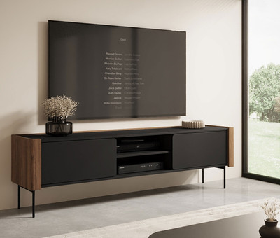 TV-Lowboard Maresio K180 Fernsehschrank push to open Wohnzimmer PR M24
