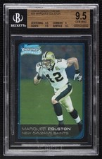 2006 Bowman Chrome Marques Colston #29 BGS 9.5 GEM MINT 12cw