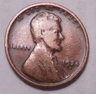 1924 S Lincoln Wheat Cent Penny - Not Stock Photos
