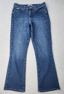 Lee Relaxed Bootcut Jeans Womens 10 Medium Blue Ladies Casual Western Wear