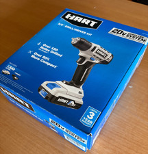 NIB HART 20V Cordless 3/8 Drill/Driver Kit HP...