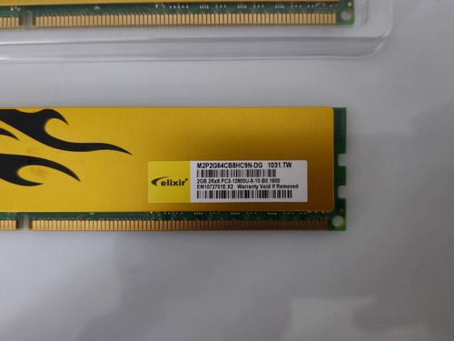 6 GB DDR3 RAM 2Rx8 PC3-12800U non-ECC CL11 'Elixir M2P2G64CB8HC9N-DG' - Bild 2 von 2