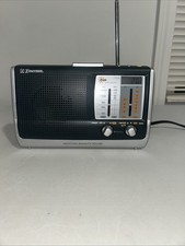 VINTAGE EMERSON AM FM WEATHER BAND AND TV SOUND PORTABLE RADIO