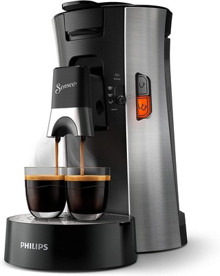 PHILIPS Senseo Select Kaffeepadmaschine   Kaffeestärkewahl Plus, Memo-Funktion