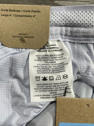 Nike DRI-FIT ADV Brief-Lined 4" Running Shorts Gray Men’s Size Medium FN3352-085 - Picture 7 of 11