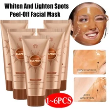 1-6XHerbal Spots Peel-Off Facial Mask Skin Care Beauty Treatment Lightening Spot