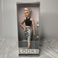 Barbie Signature Looks #8 HCB78 Blonde Pixie Andra Sculpt Wave 2 NRFB Mattel