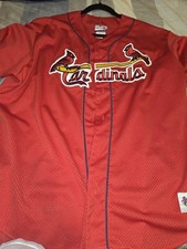 VINTAGE St Louis Cardinals Majestic Diamond Collection Baseball Jersey Size XL