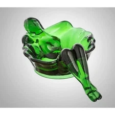 Ballerina Bathing Beauty Mint, Trinket, or  Soap Dish - Hunter Green - Mosser