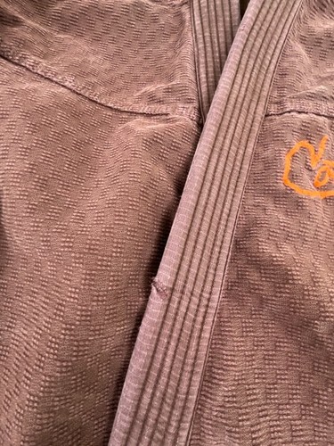 Giacca CTRL Industries Gi Taglia A1 Marrone (LEGGI) BJJ Brazilian Jiu Jitsu Distress - Foto 6 di 12