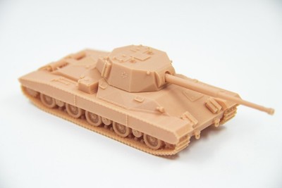 3d Printed model 1/72/87 Italian Carro d'Assalto P.88 Tank Unpainted Kit