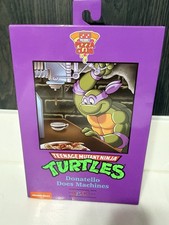 NECA TEENAGE MUTANT NINJA TURTLES TMNT PIZZA CLUB DONATELLO DOES MACHINES FIGURE