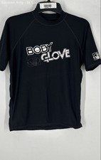 Body Gant Homme Noir Manches Courtes Rash Guard Pull T-Shirt Sans Taille