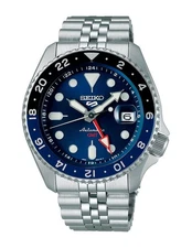 Seiko Analog RELOGIO SEIKO 5 (Not applicable) SSK003K1 Men's Silver