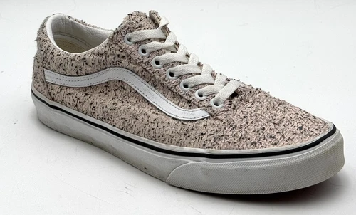 Sneakers Vans Off the Wall Skate Uomo 8 5 Donna 10 Nero Rosa Tweed Tela