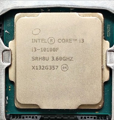 Intel Core i3-10100F  SRH8U 3.6 GHz 4-core, 8-thread Socket FCLGA1200