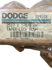 NEW DODGE BALDOR TAPER-LOCK BUSHING 1.6250" BORE 3/8"X3/16" KEYWAY 2517X1-5/8-KW