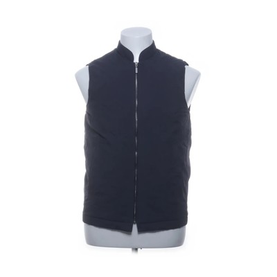 Asket, Outdoor Weste, Herren, Größe: XS, THE ZIP VEST, Schwarz, Nylon #Es9