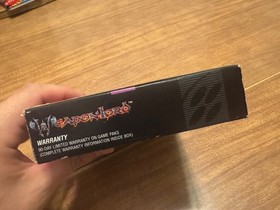 WeaponLord (Super NES Nintendo SNES) Weapon Lord CIB complete video game