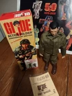 Hasbro 40th Anniversary GI Joe Action Soldier Boxed Figure Black Hair 🔥