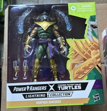Power Rangers X Teenage Mutant Ninja Turtles Morphed Shredder New Sealed Hasbro