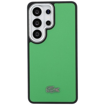 Lacoste Samsung S26 Ultra Hülle Case MagSafe Camera Frame Full Wrap Petit Pique